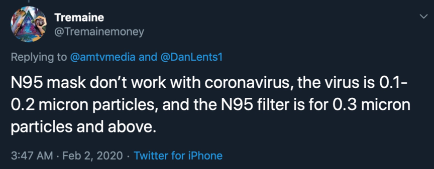 Can N95 masks prevent coronavirus transmission